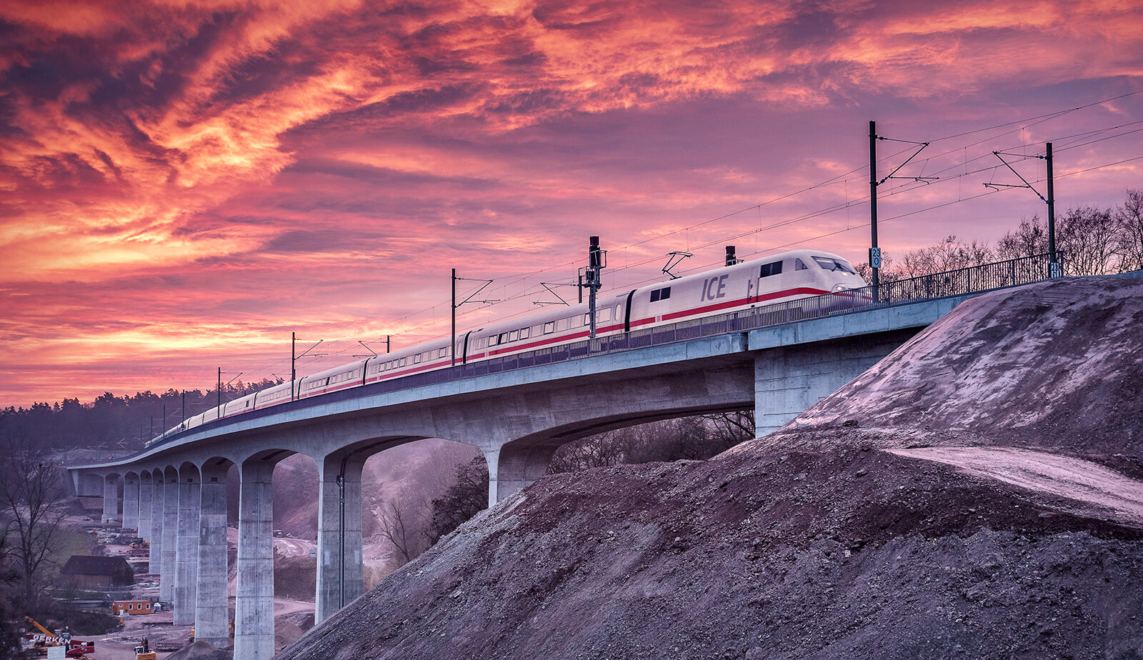 ICE Aurachtal bridge