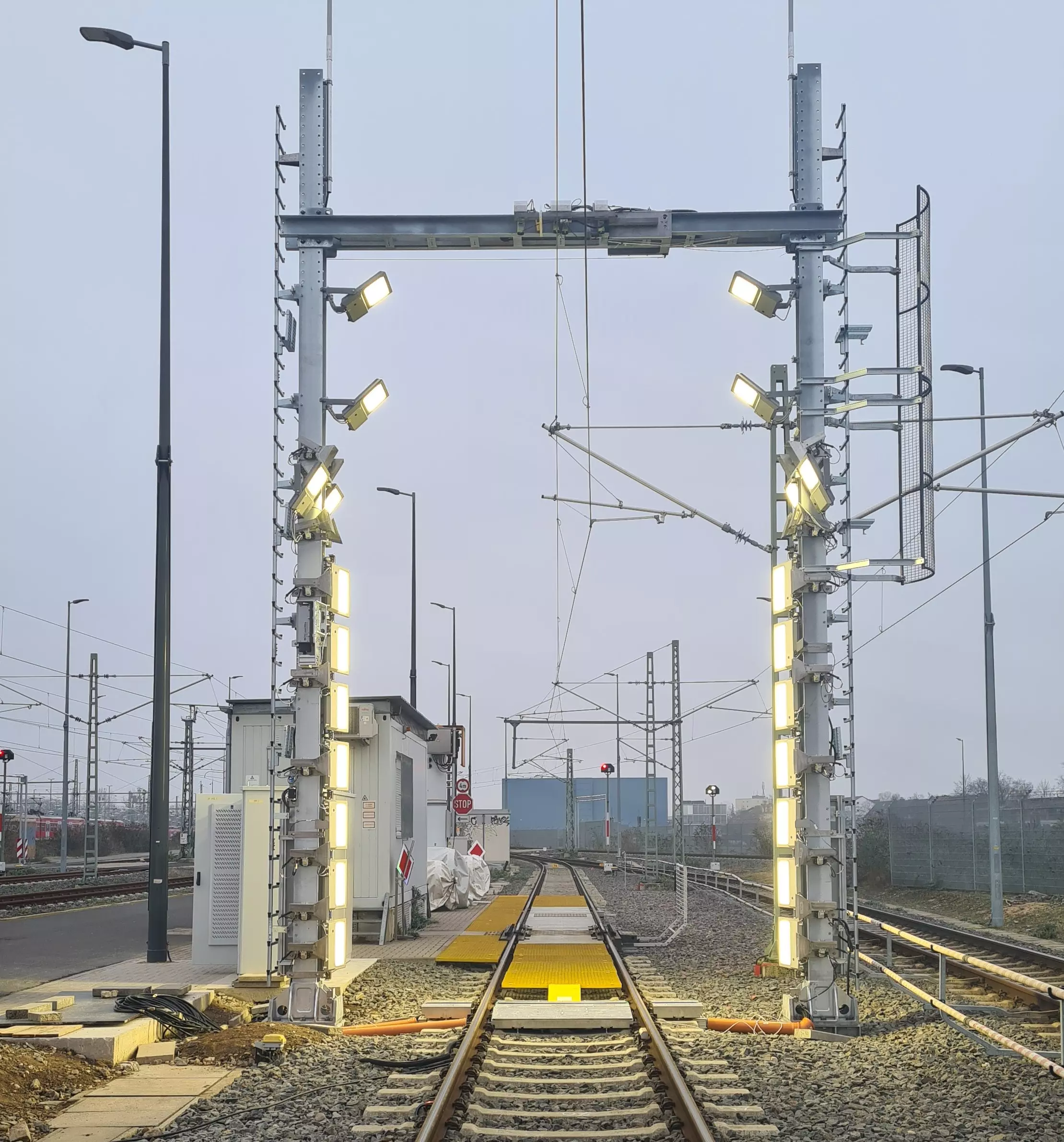 Project E-Check - rail to the maintenance plant