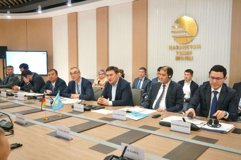 Delegation in Kasachstan